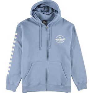 Quiksilver Mens Omni Check Zip Hoodie Sweatshirt, NWT